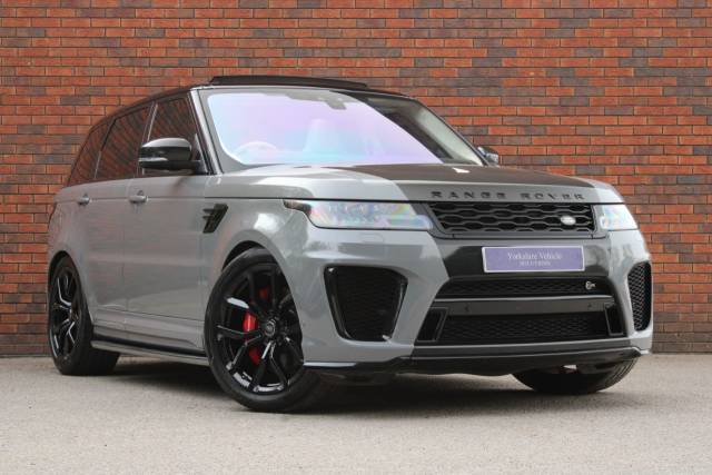 Land Rover Range Rover Sport 5.0 P575 V8 SVR Auto 4WD Euro 6 (s/s) 5dr Four Wheel Drive Petrol Silver