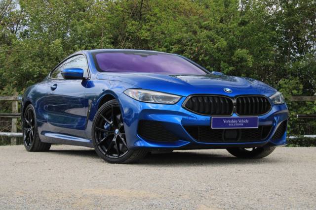 BMW 8 Series 3.0 840d Steptronic xDrive Euro 6 (s/s) 2dr Coupe Diesel Blue