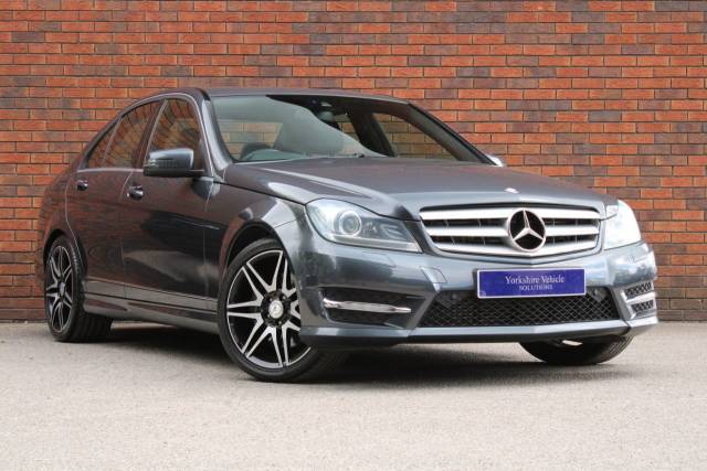 Mercedes-Benz C Class 3.0 C350 CDI V6 BlueEfficiency AMG Sport Plus G-Tronic Euro 5 (s/s) 4dr Saloon Diesel Grey