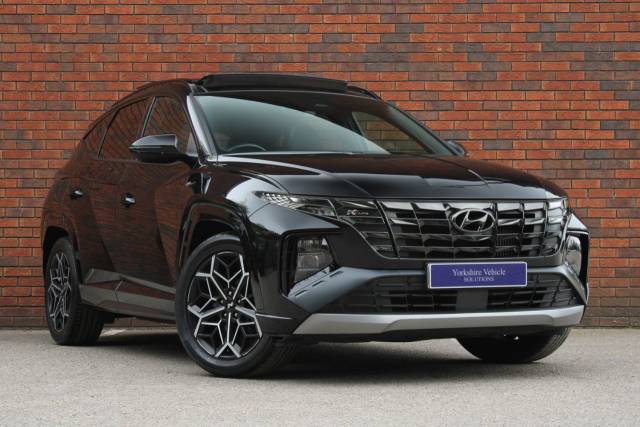 Hyundai TUCSON 1.6 T-GDi N Line S Euro 6 (s/s) 5dr SUV Petrol Black