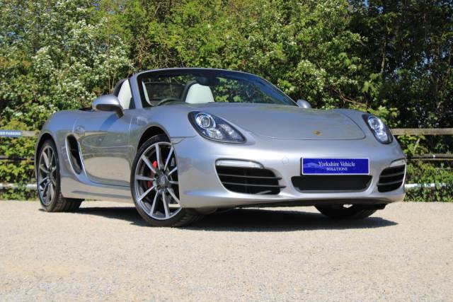 Porsche Boxster 3.4 981 S PDK Euro 5 (s/s) 2dr Convertible Petrol Silver
