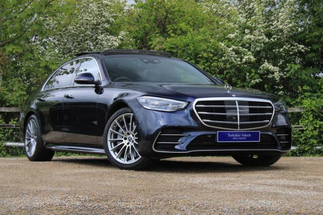 Mercedes-Benz S Class 2.9 S350Ld AMG Line (Premium) G-Tronic+ Euro 6 (s/s) 4dr Saloon Diesel Blue