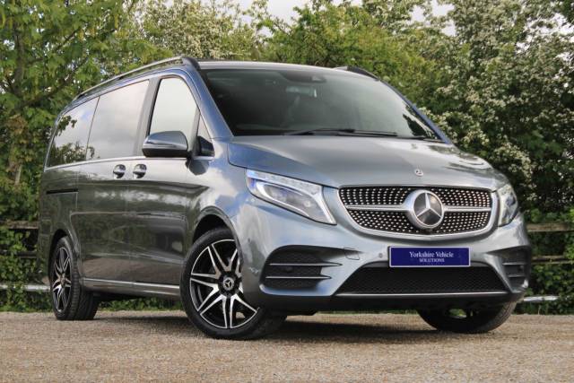 Mercedes-Benz V Class 2.0 V300d AMG Line G-Tronic+ Euro 6 (s/s) 5dr LWB MPV Diesel Grey