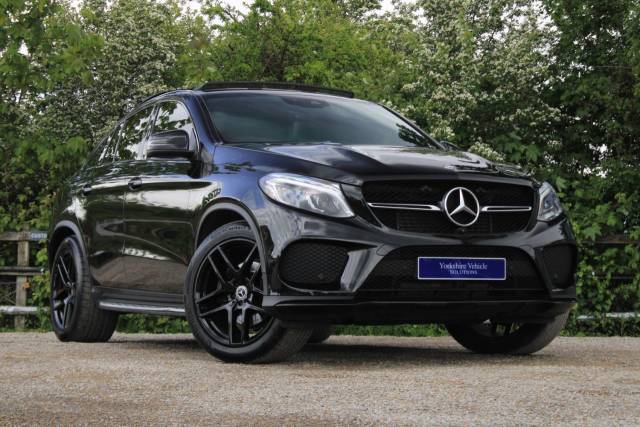 Mercedes-Benz GLE Coupe 3.0 GLE350d V6 AMG Night Edition (Premium Plus) Coupe G-Tronic 4MATIC Euro 6 (s/s) 5dr Four Wheel Drive Diesel Black