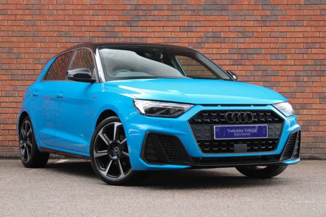 Audi A1 1.5 TFSI 35 Black Edition Sportback S Tronic Euro 6 (s/s) 5dr Hatchback Petrol Blue