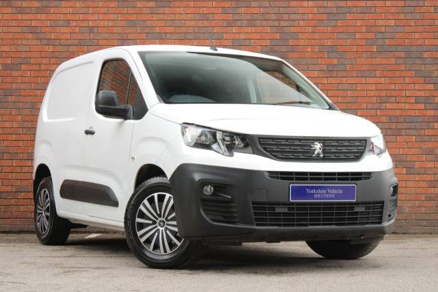 Peugeot Partner 1.6 BlueHDi 1000 Grip Standard Panel Van SWB Euro 6 (s/s) 5dr Van Diesel White