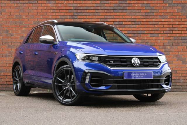 Volkswagen T-Roc 2.0 TSI R DSG 4Motion Euro 6 (s/s) 5dr Hatchback Petrol Blue