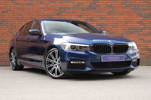 BMW 5 Series 3.0 530d M Sport Auto xDrive Euro 6 (s/s) 4dr Saloon Diesel Blue