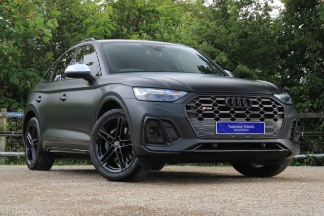 Audi SQ5 Sportback 3.0 TDI V6 Sportback Tiptronic quattro Euro 6 (s/s) 5dr Four Wheel Drive Diesel Black