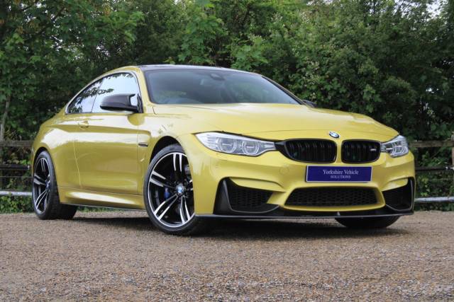 BMW M4 3.0 BiTurbo DCT Euro 6 (s/s) 2dr Coupe Petrol Yellow