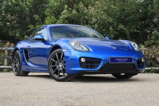 Porsche Cayman 2.7 981 PDK Euro 5 (s/s) 2dr Coupe Petrol Blue