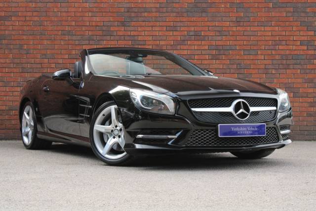 Mercedes-Benz SL Class 3.5 SL350 V6 BlueEfficiency G-Tronic Euro 5 (s/s) 2dr Convertible Petrol Black