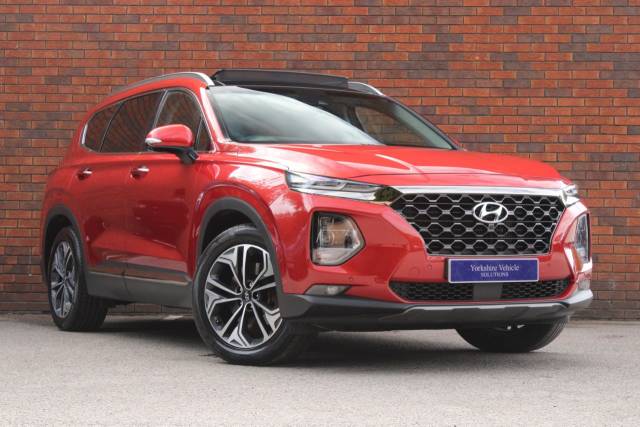 Hyundai SANTA FE 2.2 CRDi Premium SE Auto 4WD Euro 6 (s/s) 5dr 7 Seat Four Wheel Drive Diesel Orange