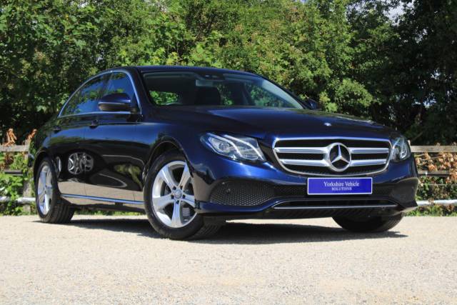 Mercedes-Benz E Class 2.0 E220d SE G-Tronic+ Euro 6 (s/s) 4dr Saloon Diesel Blue