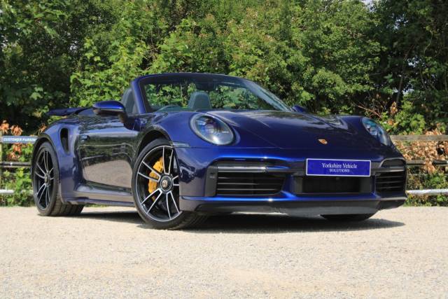 Porsche 911 3.7T 992 Turbo S PDK 4WD Euro 6 (s/s) 2dr Convertible Petrol Blue