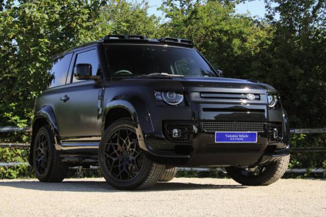 Land Rover Defender 90 3.0 D250 MHEV S Hard Top SUV 3dr Diesel Auto 4WD SWB Euro 6 (s/s) (249 ps) Van Diesel Black