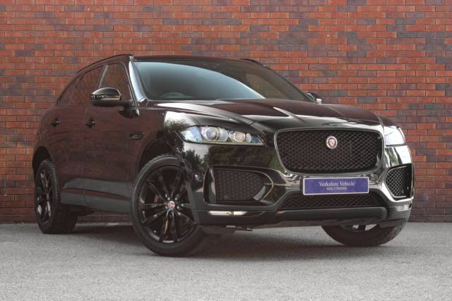 Jaguar F-Pace 2.0 D180 Chequered Flag Auto AWD Euro 6 (s/s) 5dr Four Wheel Drive Diesel Black