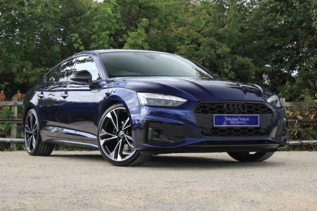 Audi A5 2.0 TDI 35 Black Edition Sportback S Tronic Euro 6 (s/s) 5dr Hatchback Diesel Blue