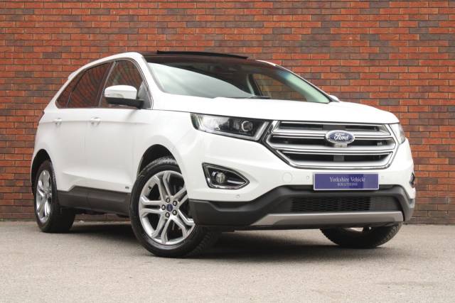 Ford Edge 2.0 TDCi Titanium Powershift AWD Euro 6 (s/s) 5dr Four Wheel Drive Diesel White