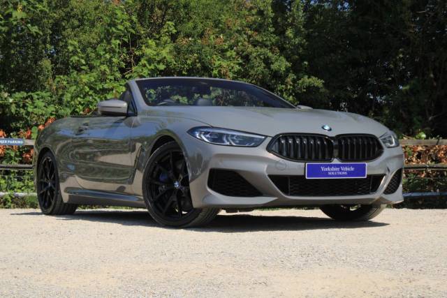 BMW 8 Series 3.0 840i M Sport Steptronic Euro 6 (s/s) 2dr Convertible Petrol Grey