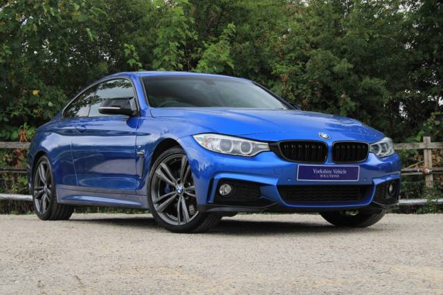 BMW 4 Series 3.0 440i M Sport Auto Euro 6 (s/s) 2dr Coupe Petrol Blue