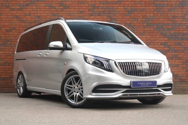 Mercedes-Benz V Class 2.0 V220d Sport G-Tronic+ Euro 6 (s/s) 5dr LWB MPV Diesel Silver