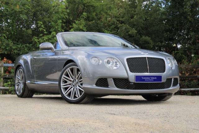 Bentley Continental GTC 6.0 W12 GTC Speed Auto 4WD Euro 5 2dr Convertible Petrol Grey