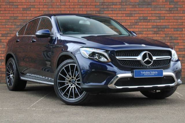 Mercedes-Benz GLC Coupe 2.1 GLC 220d 4Matic Sport 5dr 9G-Tronic Coupe Diesel Blue
