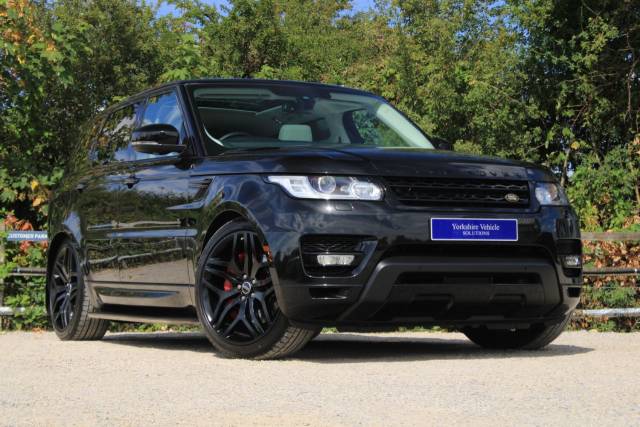 Land Rover Range Rover Sport 3.0 SD V6 HSE Auto 4WD Euro 5 (s/s) 5dr Four Wheel Drive Diesel Black