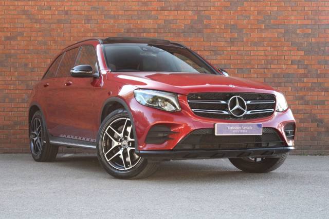 Mercedes-Benz GLC 2.1 GLC250d AMG Night Edition G-Tronic+ 4MATIC Euro 6 (s/s) 5dr Four Wheel Drive Diesel Red