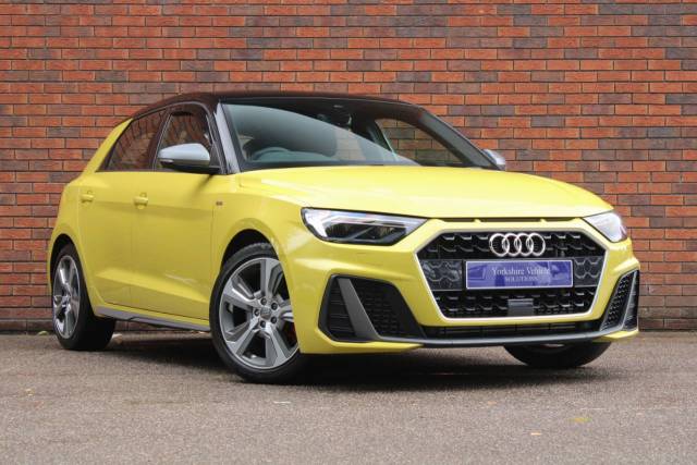 Audi A1 2.0 TFSI 40 S line Competition Sportback S Tronic Euro 6 (s/s) 5dr Hatchback Petrol Yellow