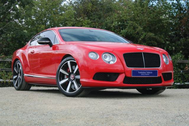 Bentley Continental GT 4.0 V8 GT S Auto 4WD Euro 5 2dr Coupe Petrol Red