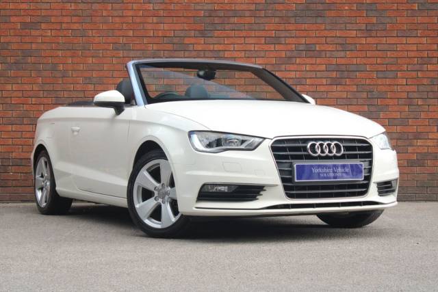 Audi A3 1.4 TFSI Sport 2dr Convertible Petrol White