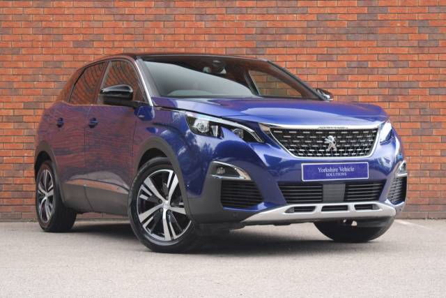 Peugeot 3008 2.0 BlueHDi GT Line Euro 6 (s/s) 5dr Hatchback Diesel Blue