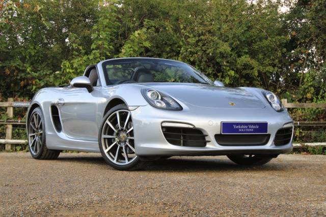 Porsche Boxster 2.7 981 PDK Euro 6 (s/s) 2dr Convertible Petrol Silver