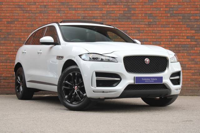 Jaguar F-Pace 2.0 P250i R-Sport Auto AWD Euro 6 (s/s) 5dr Four Wheel Drive Petrol White