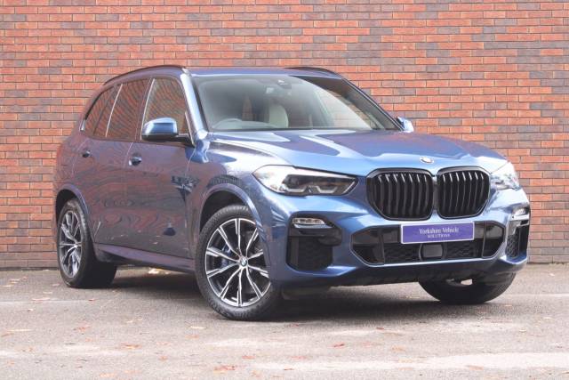 BMW X5 3.0 xDrive40d MHT M Sport 5dr Auto Estate Diesel Blue