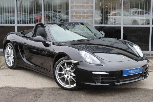 Porsche Boxster 2.7 981 PDK 2dr Convertible Petrol Black