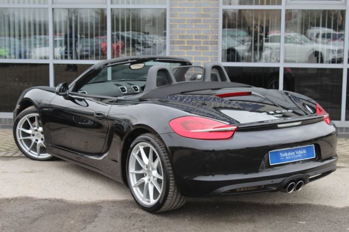 Porsche Boxster 2.7 981 PDK 2dr Convertible Petrol Black