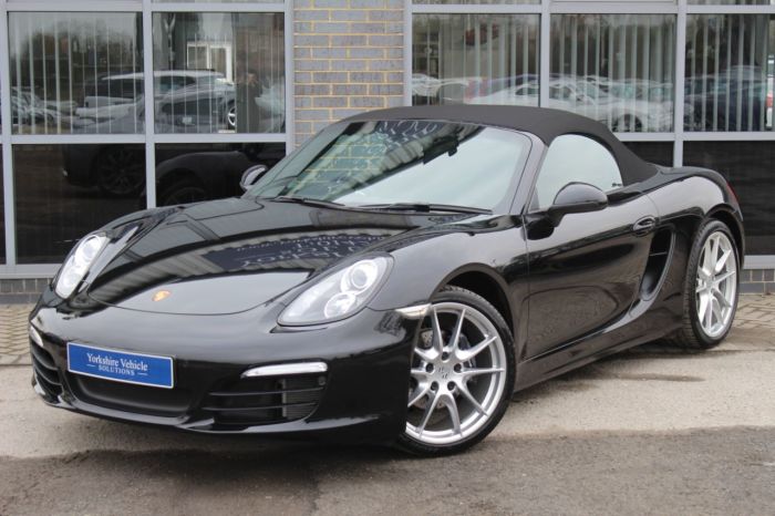 Porsche Boxster 2.7 981 PDK 2dr Convertible Petrol Black
