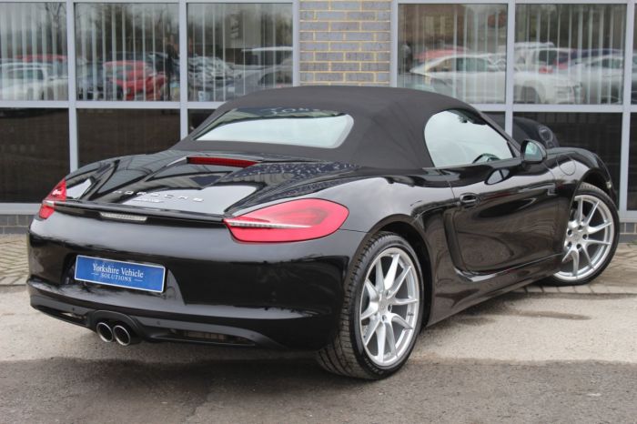 Porsche Boxster 2.7 981 PDK 2dr Convertible Petrol Black