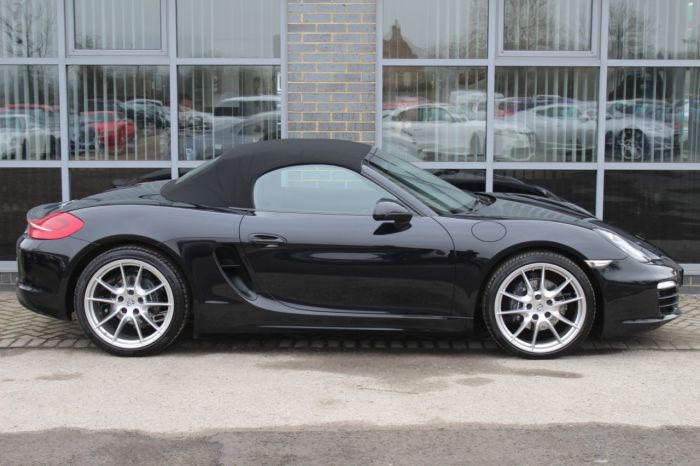 Porsche Boxster 2.7 981 PDK 2dr Convertible Petrol Black