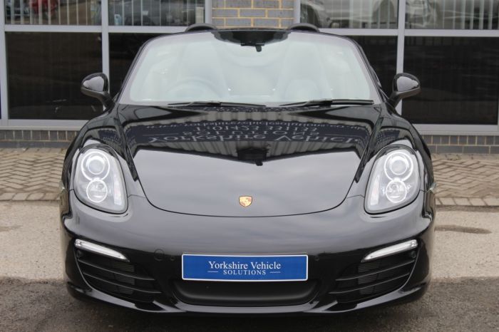Porsche Boxster 2.7 981 PDK 2dr Convertible Petrol Black