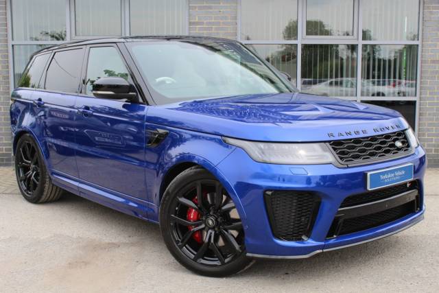 Land Rover Range Rover Sport 5.0 V8 Supercharged SVR Auto Estate Petrol Blue