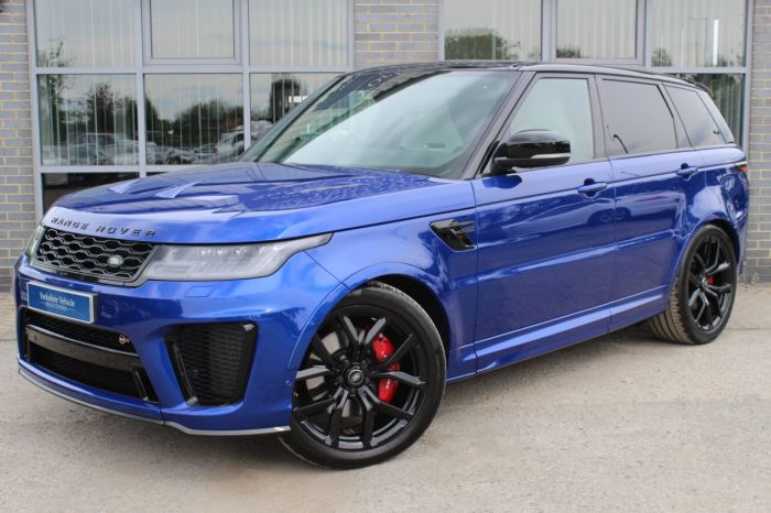 Land Rover Range Rover Sport 5.0 V8 Supercharged SVR Auto Estate Petrol Blue