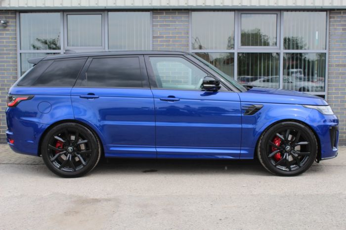 Land Rover Range Rover Sport 5.0 V8 Supercharged SVR Auto Estate Petrol Blue