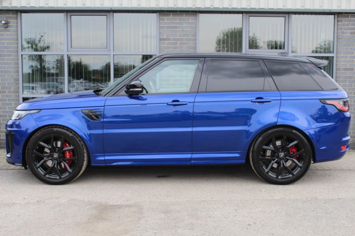 Land Rover Range Rover Sport 5.0 V8 Supercharged SVR Auto Estate Petrol Blue