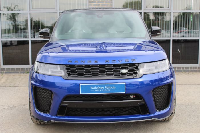 Land Rover Range Rover Sport 5.0 V8 Supercharged SVR Auto Estate Petrol Blue