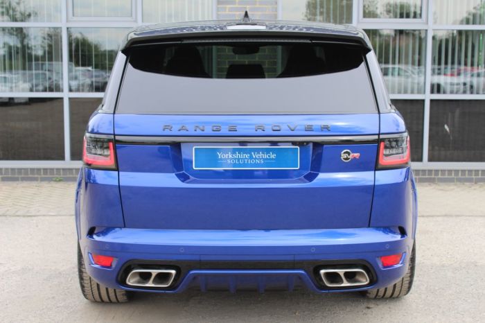 Land Rover Range Rover Sport 5.0 V8 Supercharged SVR Auto Estate Petrol Blue
