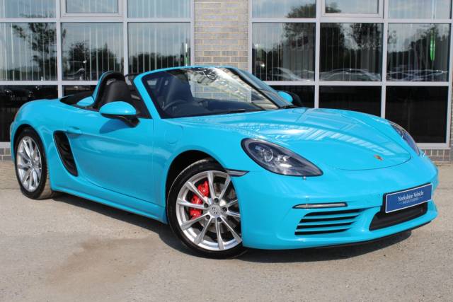 Porsche Boxster 2.5 S PDK Convertible Petrol Blue